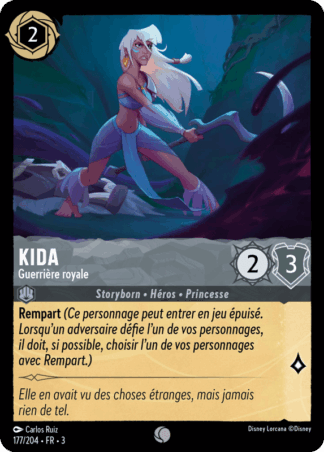 Kida - Guerrière royale 177/204 - Lorcana S3 FR