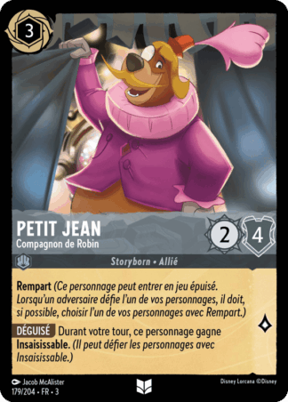 Petit Jean - Compagnon de Robin 179/204 - Lorcana S3 FR