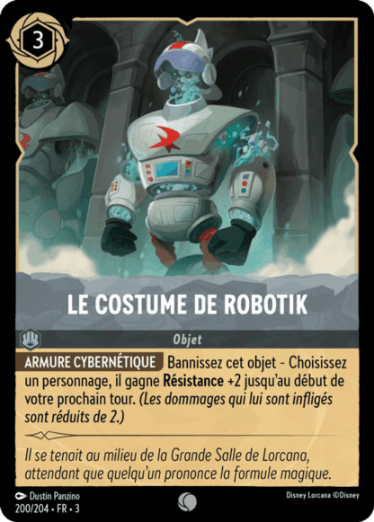 Le costume de Robotik - Objet 200/204 - Lorcana S3 FR