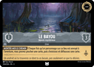 Le Bayou - Marais mystérieux 204/204 - Lorcana S3 FR