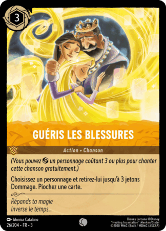 Guéris les blessures - Action 26/204 - Lorcana S3 FR