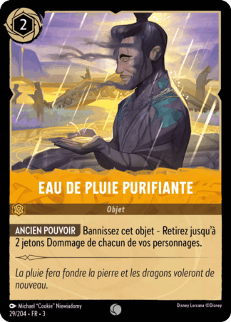 Eau de pluie purifiante - Objet 29/204 - Lorcana S3 FR