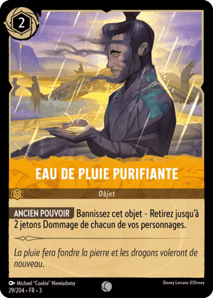 Eau de pluie purifiante - Objet 29/204 - Lorcana S3 FR