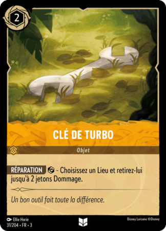 Clé de Turbo - Objet 31/204 - Lorcana S3 FR