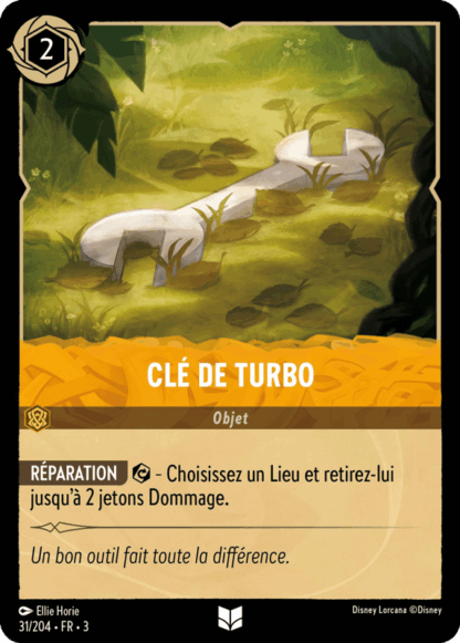 Clé de Turbo - Objet 31/204 - Lorcana S3 FR
