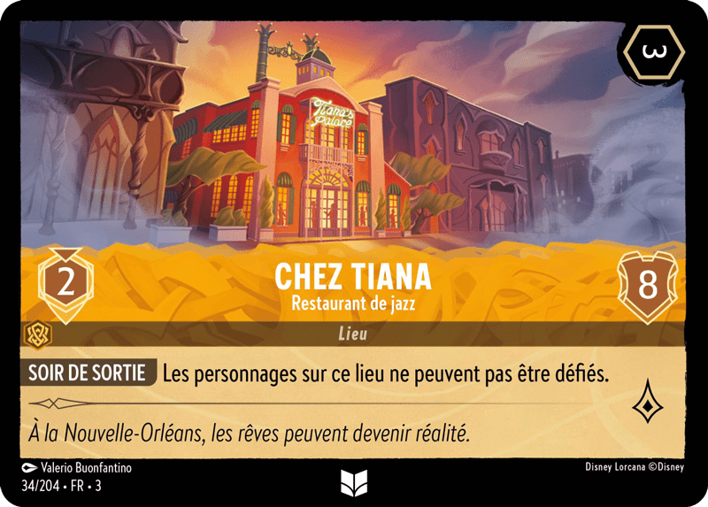 Chez Tiana - Restaurant de jazz 34/204 - Lorcana S3 FR