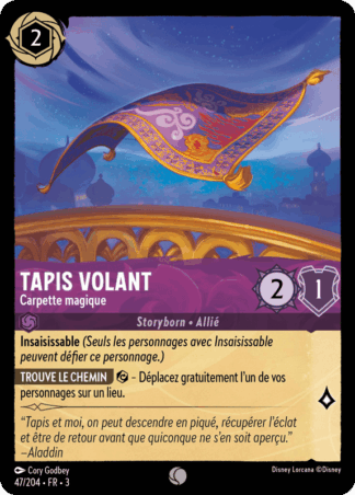 Tapis volant - Carpette magique 47/204 - Lorcana S3 FR