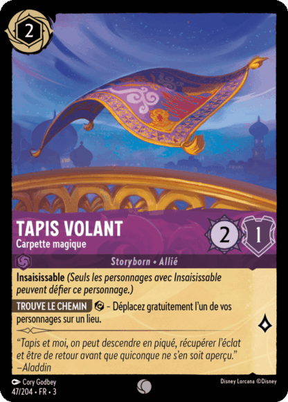 Tapis volant - Carpette magique 47/204 - Lorcana S3 FR