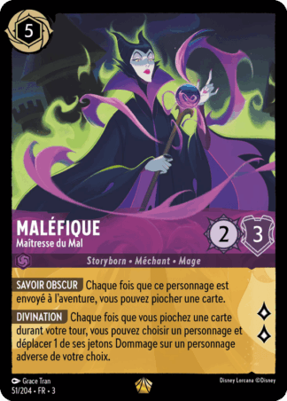 Maléfique - Maîtresse du Mal 51/204 - Lorcana S3 FR