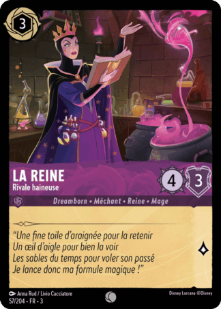 La Reine - Rivale haineuse 57/204 - Lorcana S3 FR
