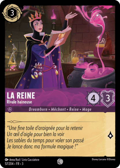 La Reine - Rivale haineuse 57/204 - Lorcana S3 FR