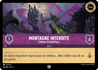 Montagne interdite - Château de Maléfique 66/204 - Lorcana S3 FR