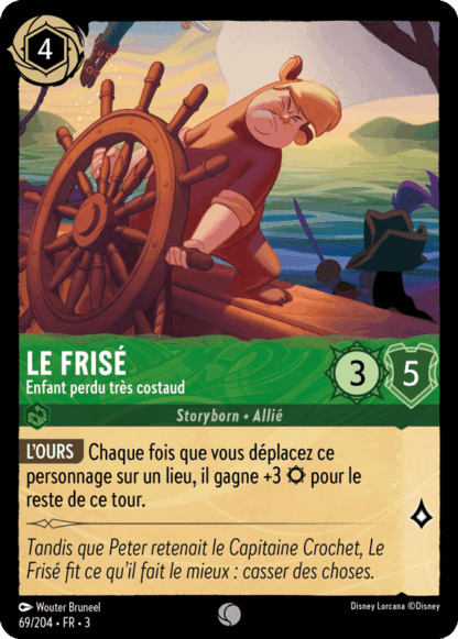 Le Frisé - Enfant perdu très costaud 69/204 - Lorcana S3 FR