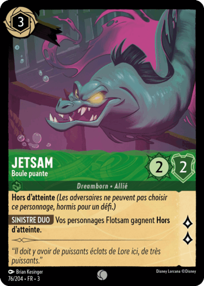 Jetsam - Boule puante 76/204 - Lorcana S3 FR
