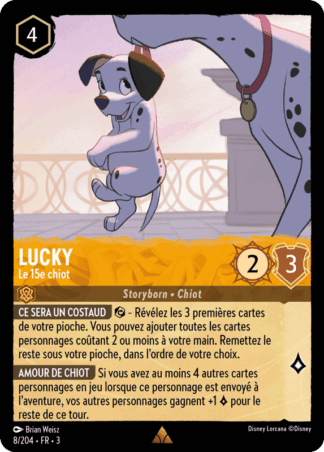 Lucky - Le 15ème chiot 8/204 - Lorcana S3 FR