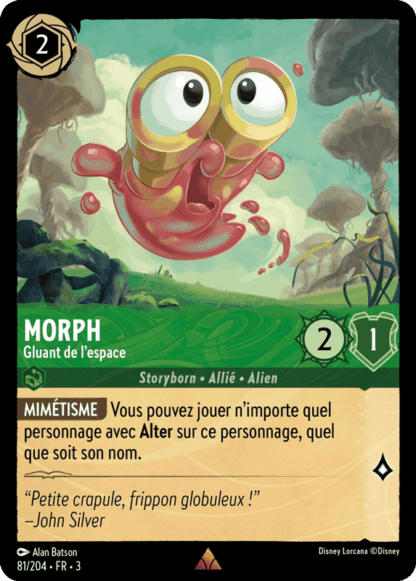 Morph - Gluant de lespace 81/204 - Lorcana S3 FR