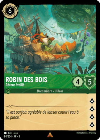 Robin des bois - Rêveur éveillé 84/204 - Lorcana S3 FR