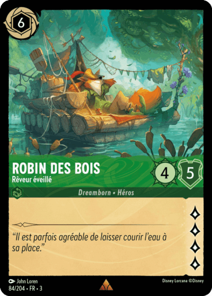 Robin des bois - Rêveur éveillé 84/204 - Lorcana S3 FR