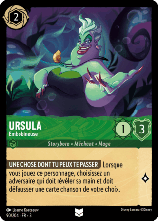 Ursula - Embobineuse 90/204 - Lorcana S3 FR