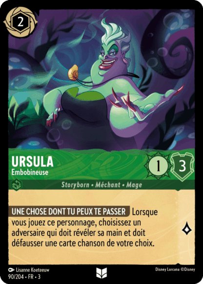 Ursula - Embobineuse 90/204 - Lorcana S3 FR