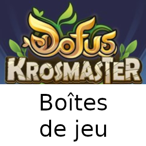 Boites du jeu de plateau Krosmaster