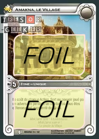 Amakna, Le Village FOIL [Amakna 133/162 WAKFU]