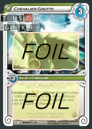 Chevalier Goutte FOIL [Amakna 73/162 WAKFU]
