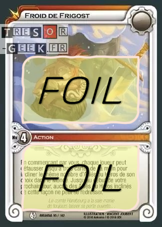 Froid de Frigost FOIL [Amakna 95/162 WAKFU]