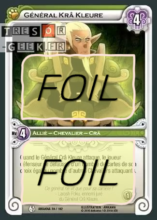 Général Krâ Kleure FOIL [Amakna 39/162 WAKFU]