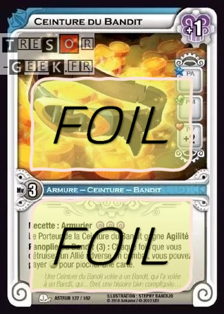 Ceinture du Bandit FOIL [Astrub 137/162 WAKFU]