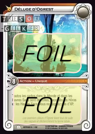 Déluge d'Ogrest FOIL [Astrub 91/162 WAKFU]