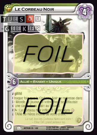 Le Corbeau Noir FOIL [Astrub 35/162 WAKFU]