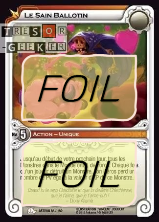 Le Saint Ballotin FOIL [Astrub 88/162 WAKFU]