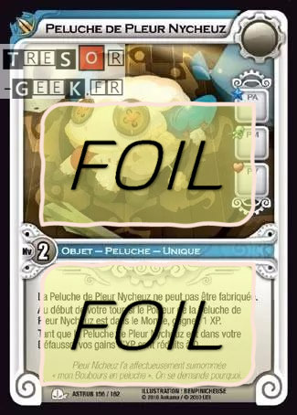 Peluche de Pleur Nycheuz FOIL [Astrub 156/162 WAKFU]