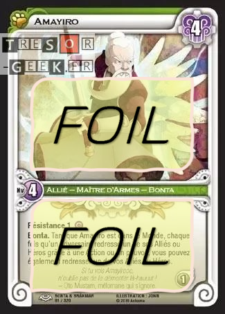 Amayiro FOIL [Bonta & Brâkmar 91/320 WAKFU]