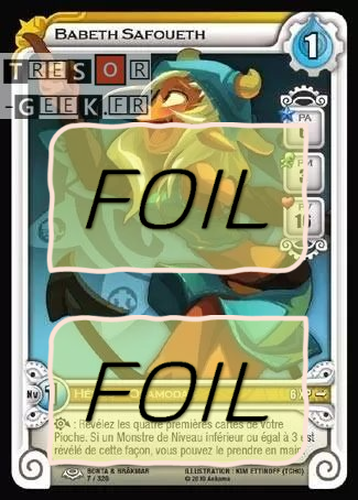 Babeth Safoueth FOIL [Bonta & Brâkmar 7/320 WAKFU]
