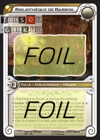 Bibliothèque de Barbok FOIL [Bonta & Brâkmar 260/320 WAKFU]