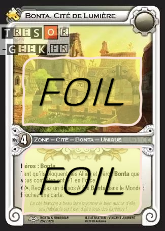 Bonta, Cité de Lumière FOIL [Bonta & Brâkmar 252/320 WAKFU]