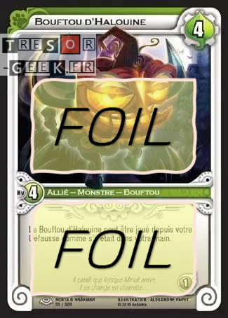 Bouftou d'Halouine FOIL [Bonta & Brâkmar 51/320 WAKFU]