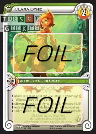 Clara Byne FOIL [Bonta & Brâkmar 122/320 WAKFU]