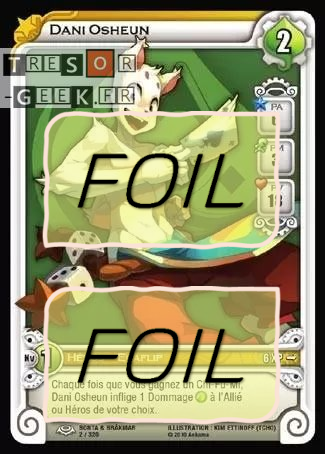 Dani Osheun FOIL [Bonta & Brâkmar 2/320 WAKFU]