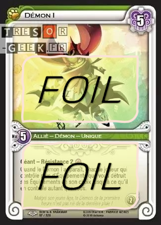 Démon I FOIL [Bonta & Brâkmar 97/320 WAKFU]
