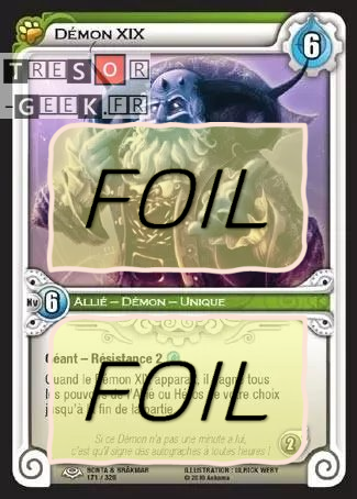 Démon XIX FOIL [Bonta & Brâkmar 171/320 WAKFU]