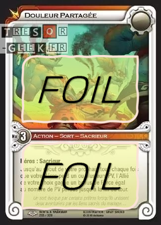 Douleur Partagée FOIL [Bonta & Brâkmar 233/320 WAKFU]
