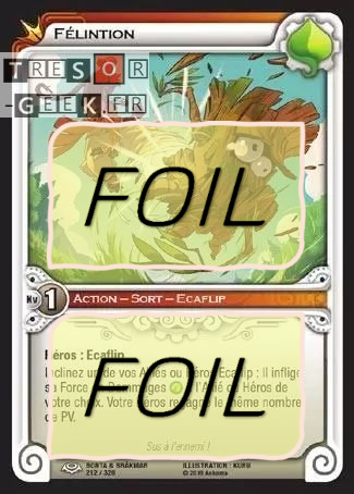 Félintion FOIL [Bonta & Brâkmar 212/320 WAKFU]