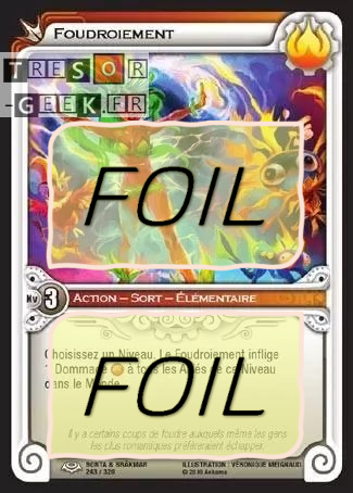 Foudroiement FOIL [Bonta & Brâkmar 243/320 WAKFU]
