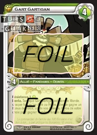Gart Gartigan FOIL [Bonta & Brâkmar 54/320 WAKFU]