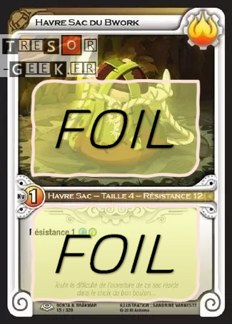 Havre Sac du Bwork FOIL [Bonta & Brâkmar 15/320 WAKFU]