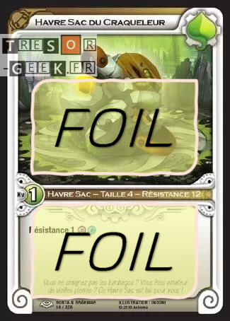 Havre Sac du Craqueleur FOIL [Bonta & Brâkmar 14/320 WAKFU]