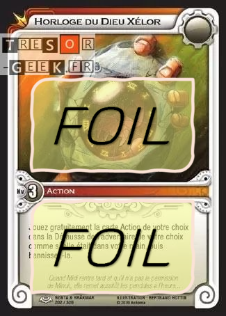 Horloge du Dieu Xélor FOIL [Bonta & Brâkmar 202/320 WAKFU]
